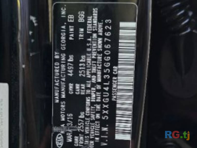 Kia Optima 2.4 2016 г.