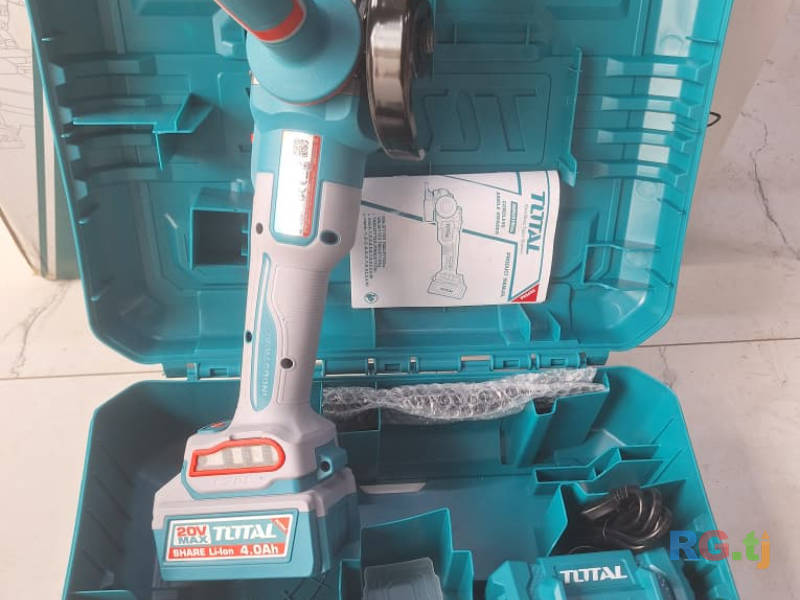 Аккумуляторная шлифовальная машинка TOTAL 20V
