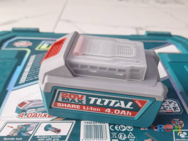 Аккумуляторная шлифовальная машинка TOTAL 20V